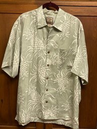 Tommy Bahamas Mens Size M Silk Shirt