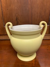 Coors Pottery Yellow Vase