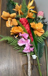 Tropically Inspired Floral Stems, Higher End Faux Stems