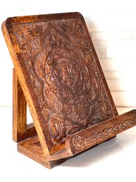 Hand Carved Indonesian Tablet/book Easel. 10 High, 8 Wide, 7 Deep