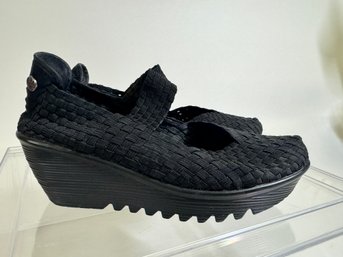 BMbernie Mev. Black Shoes Size 40 (US 8.5)