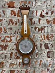 Vintage AirGuide Wall Weather Station Thermometer, Barometer, & Hydrometer