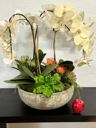 Large Faux Floral/ Succulent  Arrangment