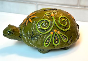 Vintage Turtle Bank Marked FF