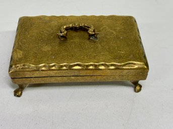 Vintage Mottahedeh  Style Brass Box