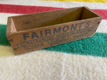 Old Fairmonts Wooded Cheese Box