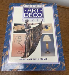 Coffee Table Book, ART DECO STYLE, By Arie Van Le Lemme