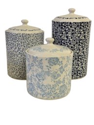 Sur La Table  Canisters Set Of Three