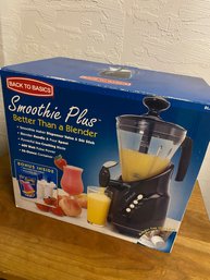 Back To Basics Smoothy Plus Better Than A Blender New In The Box
