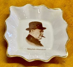 H&M Sutherland China Winston Churchill Pin Dish