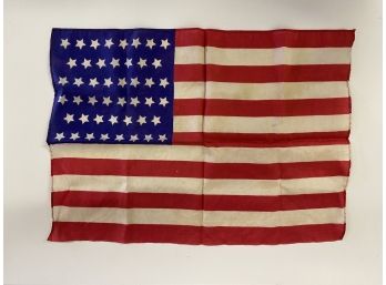 46 Star American Flag, Silk 16x11 Inches