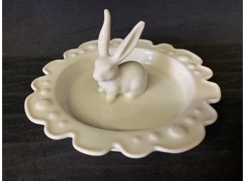 Cute Little Rabbit Dish Approx. 4 Inches