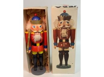 Fantastic Vintage 13 Inch German Made Nutcracker In Original Box