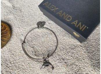 Alex And Ani Dolphin Bracelet Like New In Box