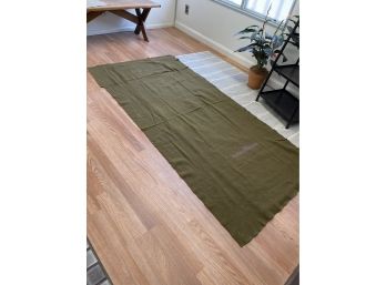 Army Green/Olive Drab Wool Blanket. #1