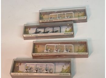 Set Of Four Boxes Of Vintage Merten Jockey Series From Germany