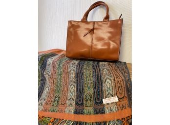 Lush Tote With Pashmina Scarf- Perfect Pairing!