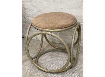 Mid Century Modern, Thonet Inspired Bentwood Side Table/footstool