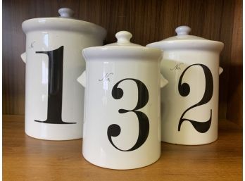 Set Of 3 Canisters