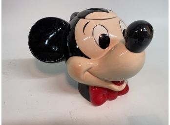 Vintage Mickey Mouse Teapot Like New In Box