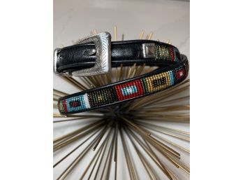 Stylish Beaded BRIGHTON Belt