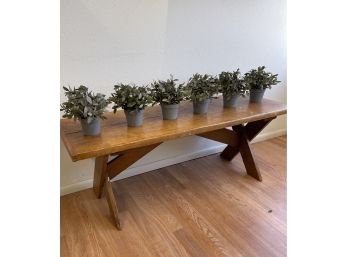 Faux Plant Set Of 6,  Great For Shelf Or Tabletop