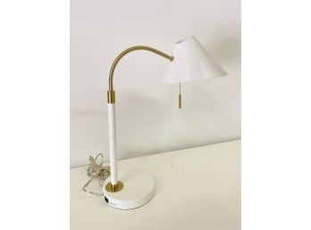 West Elm Mid Century Task Lamp With Charging Port