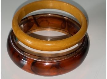 Two Bangles One Bakelite