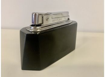 Vintage Bentley Art Deco Black Bakelite Table Lighter #1