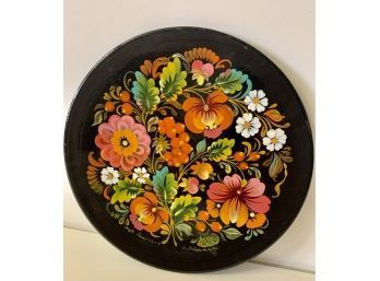 Hand Painted Decorative Plate