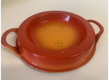 Enameled Cast Iron Lid Doufeu # 24