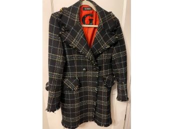 Fashionable Fun GUESS Swing Coat.  Size Large