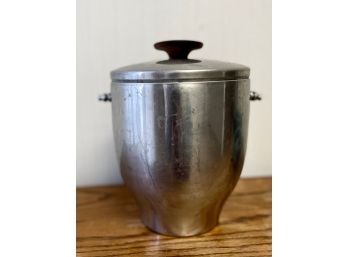 Mid Century Modern Atomic Stainless Ice Bucket