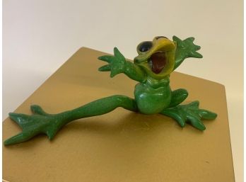 Kittys Critters Frog Figurine