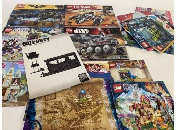 Lot Of Lego Instruction Booklets Including Call Of Duty