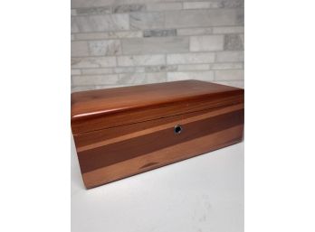 Classic Lane Cedar Box For Trinkets And Treasures.