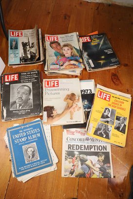 LOT 381 - LIFE MAGIZINES AND MORE