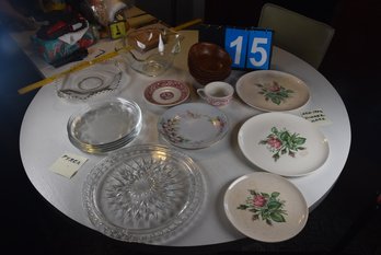 LOT 15 - VINTAGE DISHWARE AND MORE