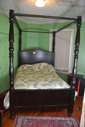 LOT 15 - FOUR POST BED , EVERYTHING INCLUDED, VERY NICE!