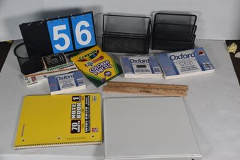 LOT 57 - SCHOOL / OFFICE SUPPLIES