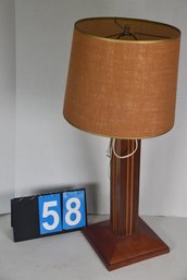 LOT 60 - VINTAGE LAMP