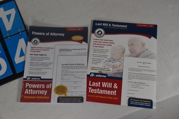 LOT 67 -NEW POWERS OF ATTORNEY AND LAST WILL AND TESTAMENT