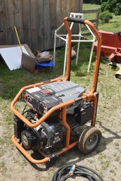 LOT 146 - RIDGID GENERATOR, WITH HEAVY DUTY CORD, CLIENT SAID NEVER USED AND STILL NEW, WE HAVE NOT TESTED IT