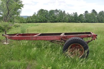 LOT 132 - TRAILER AS SHOWN, BILL OF SALE ONLY! SEE MEASUREMENTS IN PHOTOS