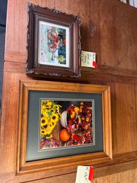 305 - TWO WALL HANGING IN FRAMES