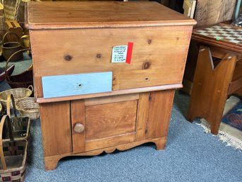 327 - VINTAGE DRYSINK CABINET