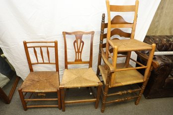 LOT 15 - FOUR CHAIRS