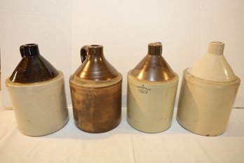 LOT 64 - FOUR OLD JUGS