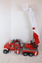 LOT 102 - FIRETRUCK TOY, LARGE