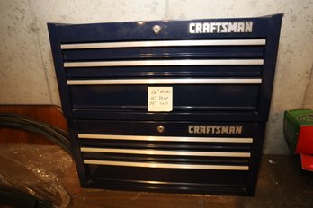 LOT 216 - TWO CRAFTSMAN METAL TOOL CHESTS